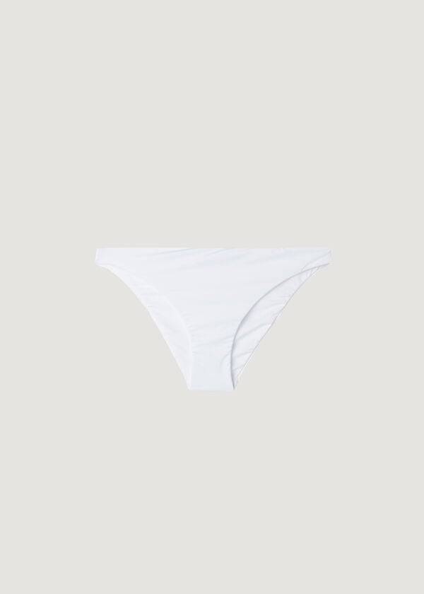 Abajo De Bikini Calzedonia Indonesia Eco Low rise Mujer Blancas | CL1472LH