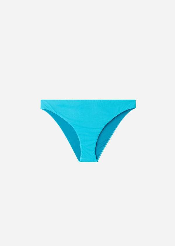 Abajo De Bikini Calzedonia Indonesia Eco Low rise Mujer Turquesa | CL1476VD