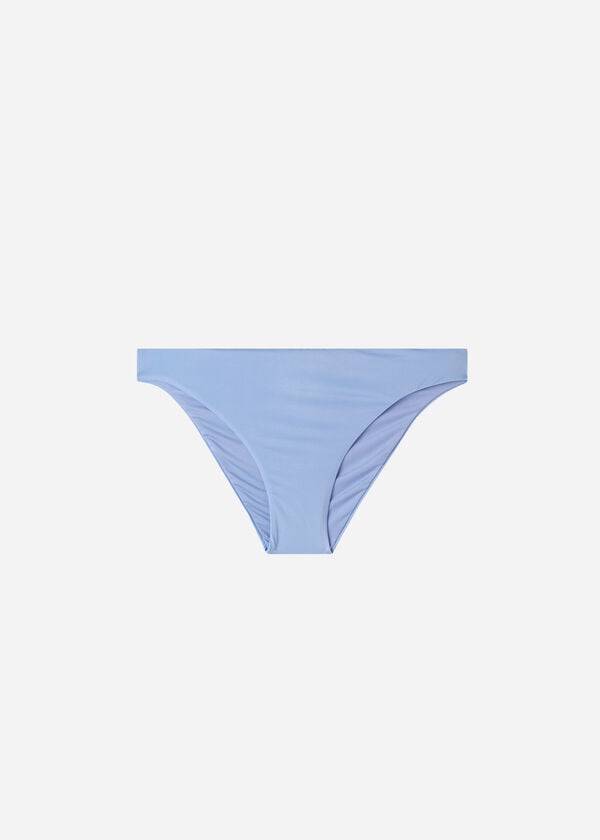 Abajo De Bikini Calzedonia Indonesia Eco rise Mujer Azules | CL1478NB