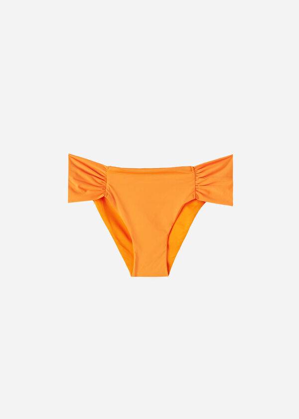 Abajo De Bikini Calzedonia Indonesia Eco rise Mujer Naranjas | CL1479MA