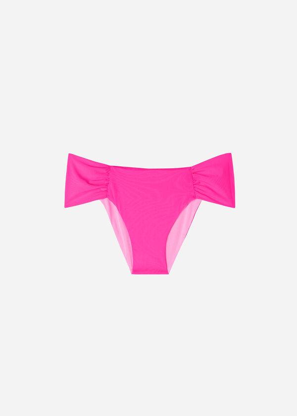 Abajo De Bikini Calzedonia Indonesia Eco rosa Mujer Rosas | CL1482EX