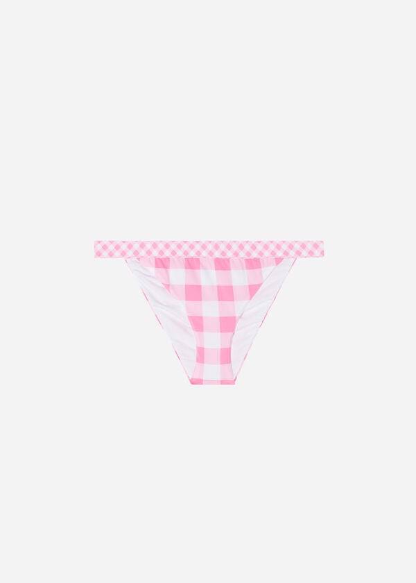 Abajo De Bikini Calzedonia Lione Mujer Rosas | CL1496JJ