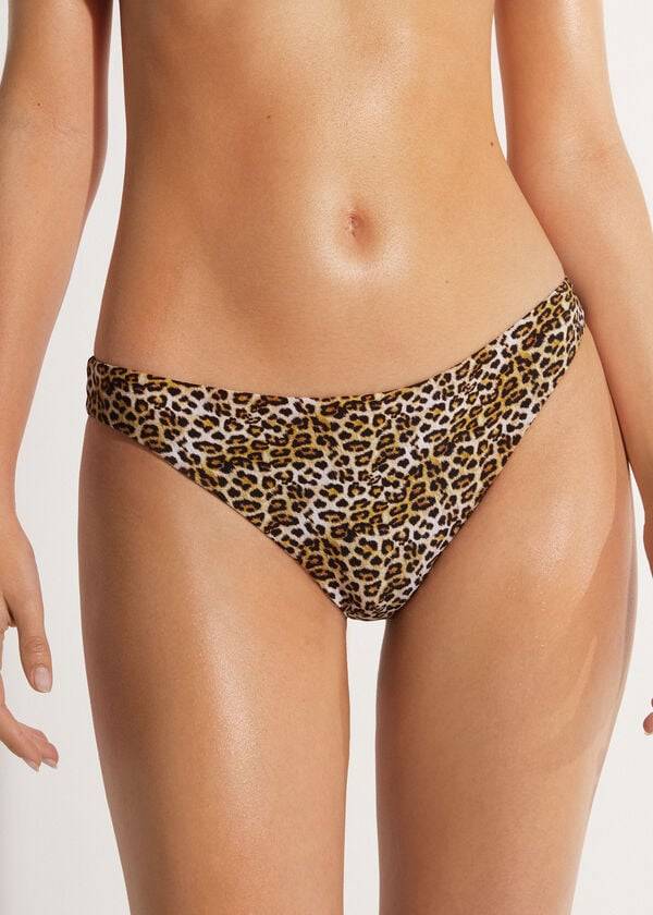 Abajo De Bikini Calzedonia Malindi Mujer Marrones | CL1499ZG