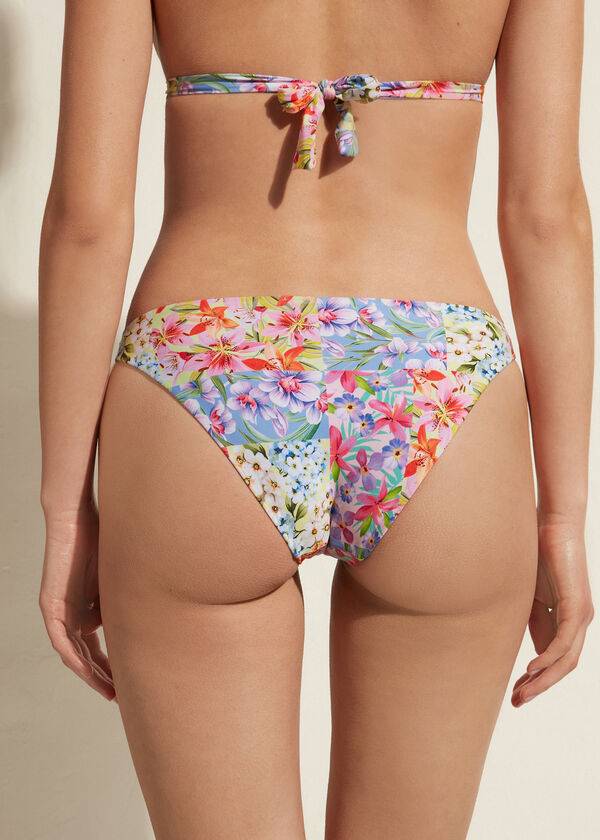 Abajo De Bikini Calzedonia Minorca Eco Mujer Multicolor | CL1504NB