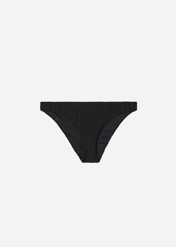 Abajo De Bikini Calzedonia Mykonos Mujer Negras | CL1506QZ