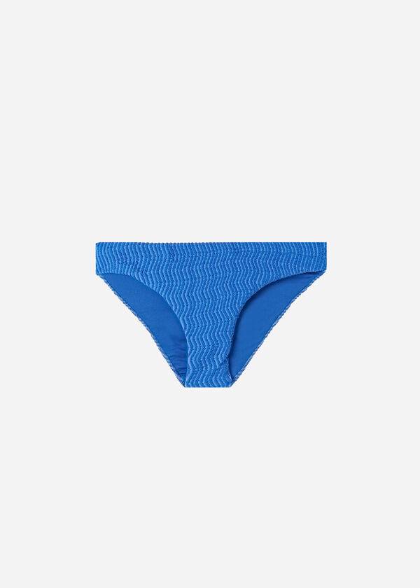 Abajo De Bikini Calzedonia Mykonos Mujer Azules | CL1508EX