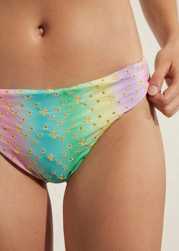 Abajo De Bikini Calzedonia Panama Mujer Multicolor | CL1509RW