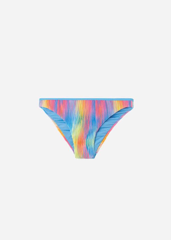 Abajo De Bikini Calzedonia Plisado Maiorca Mujer Multicolor | CL1510TV