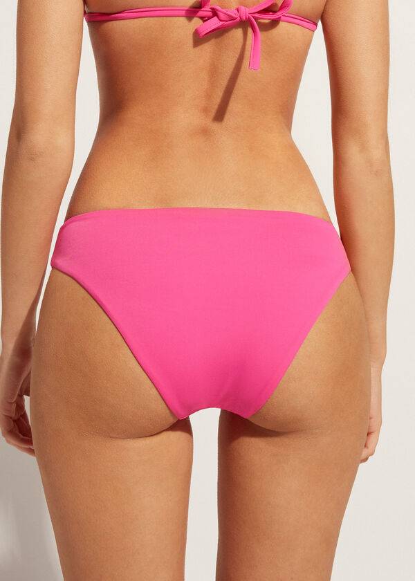 Abajo De Bikini Calzedonia Rhinestone Shanghai Mujer Rosas | CL1521HK