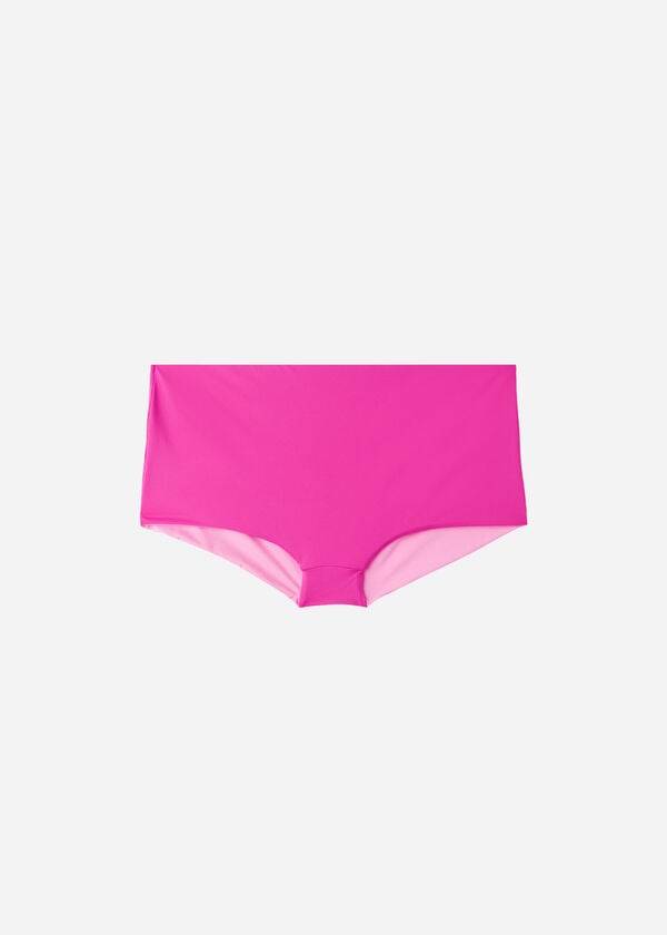 Abajo De Bikini Calzedonia Shorts Indonesia Eco Mujer Rosas | CL1554VD