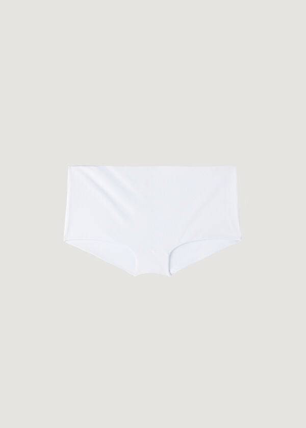 Abajo De Bikini Calzedonia Shorts Indonesia Eco Mujer Blancas | CL1555BC