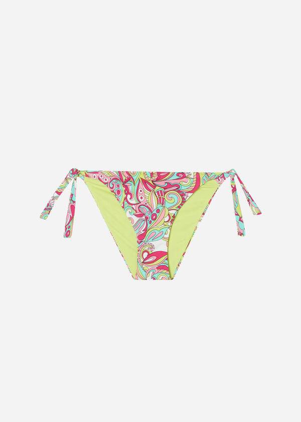 Abajo De Bikini Calzedonia Side Tie Londra Mujer Multicolor | CL1564UT