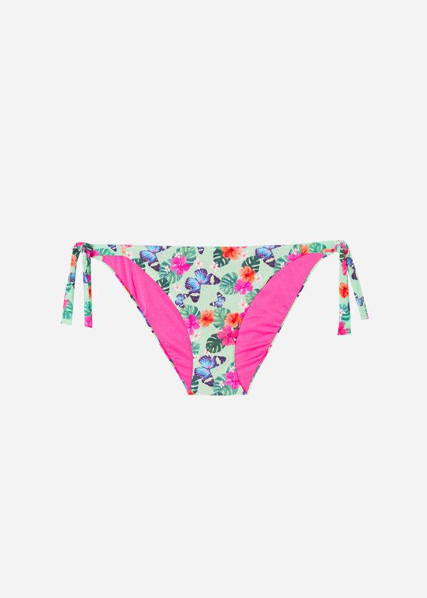 Abajo De Bikini Calzedonia Side-Tie Malibu Mujer Multicolor | CL1570DN