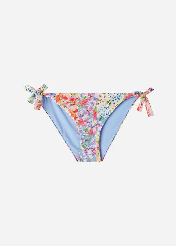 Abajo De Bikini Calzedonia Side Tie Minorca Eco Mujer Multicolor | CL1565IS