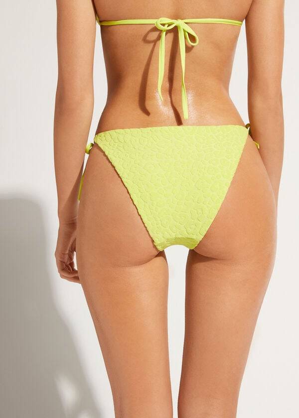 Abajo De Bikini Calzedonia String Bangkok Mujer Verde | CL1579CE