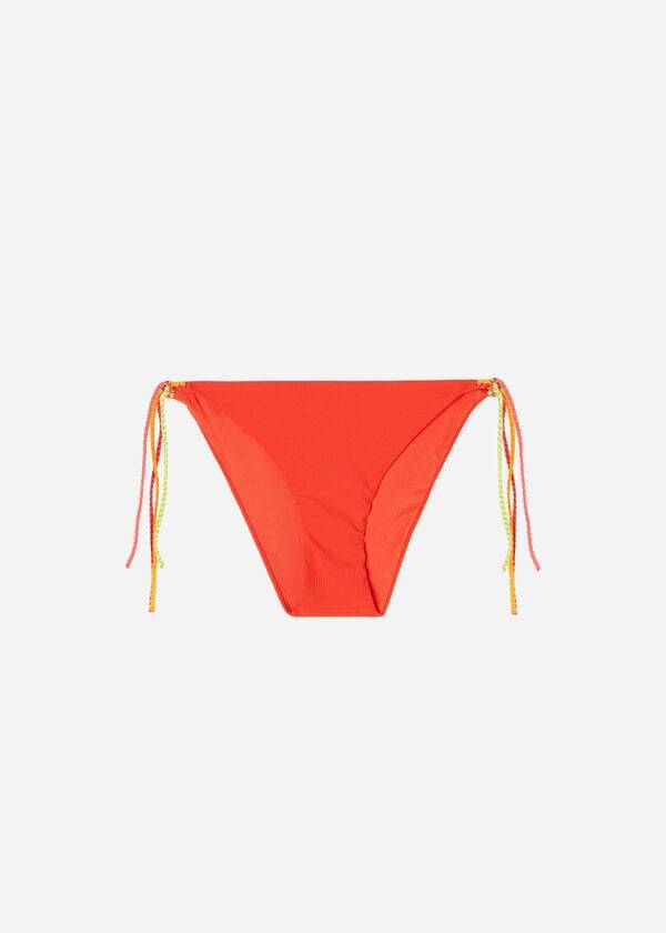 Abajo De Bikini Calzedonia String Berlino Mujer Rojas | CL1580VD