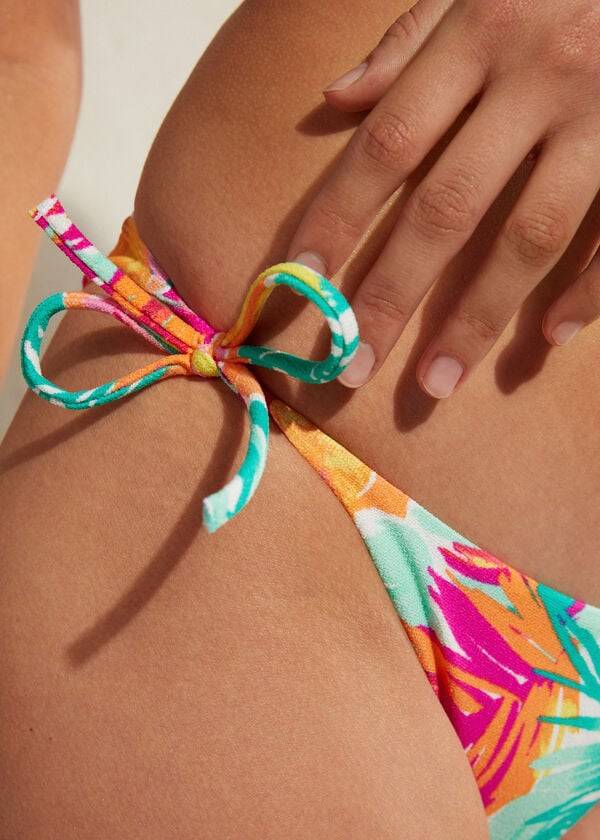 Abajo De Bikini Calzedonia String Beverly Hills Mujer Multicolor | CL1581BC