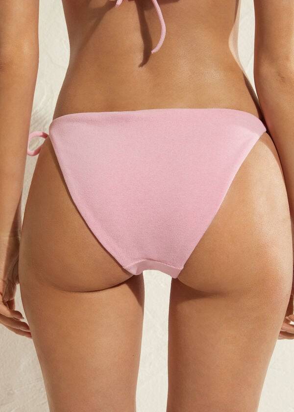 Abajo De Bikini Calzedonia String Beverly Hills Eco Mujer Rosas | CL1582NB