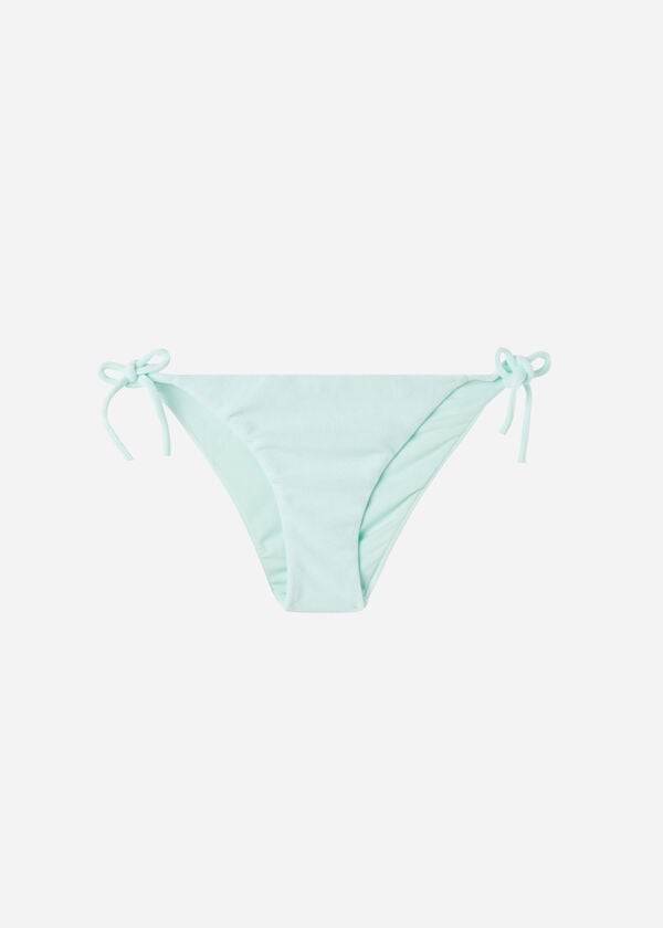 Abajo De Bikini Calzedonia String Beverly Hills Eco Mujer Azules | CL1583MA
