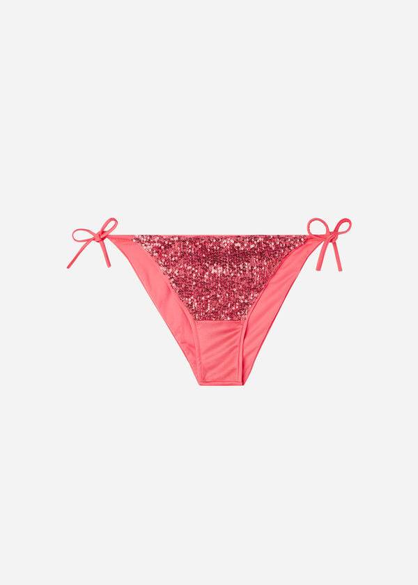 Abajo De Bikini Calzedonia String Cannes Mujer Rosas | CL1587RW