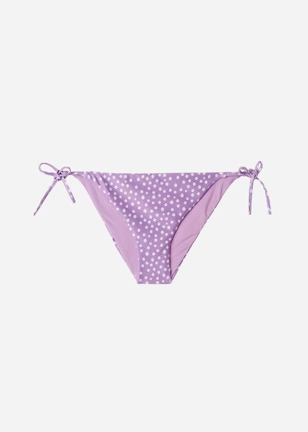 Abajo De Bikini Calzedonia String Cipro Mujer Moradas | CL1588TV