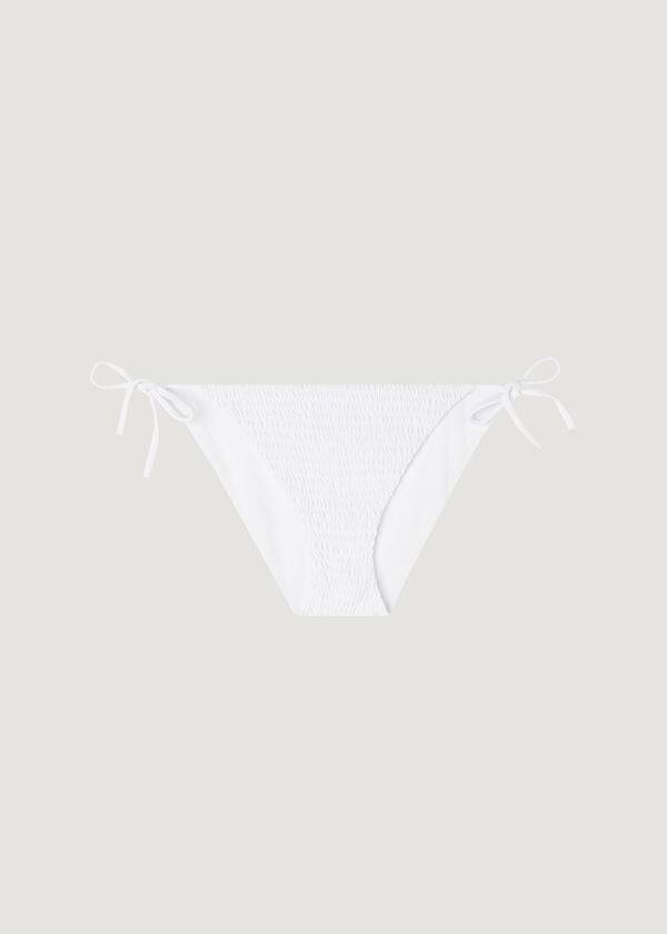 Abajo De Bikini Calzedonia String Lanzarote Mujer Blancas | CL1598GL