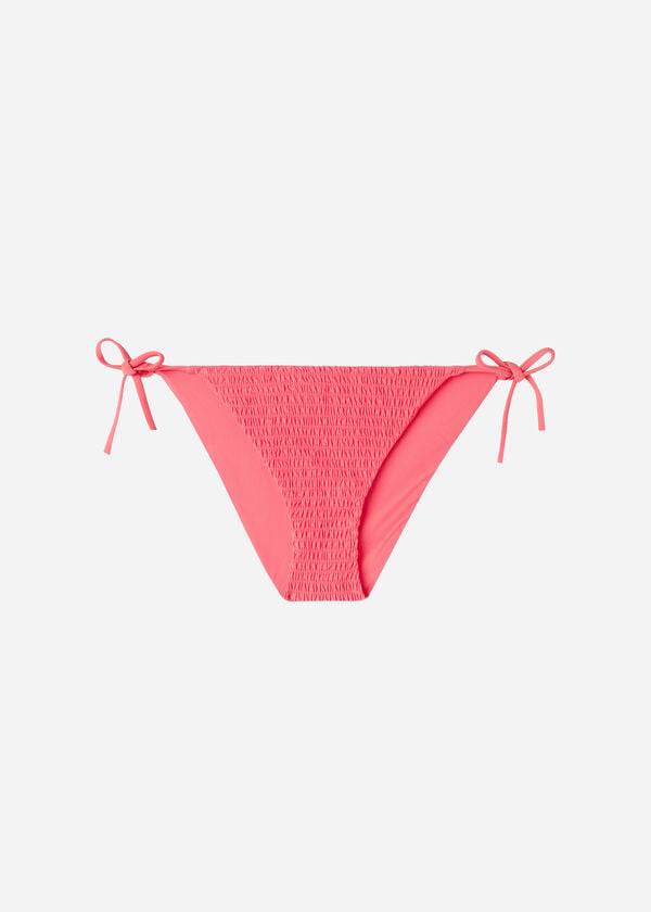Abajo De Bikini Calzedonia String Lanzarote Mujer Rosas | CL1599HK