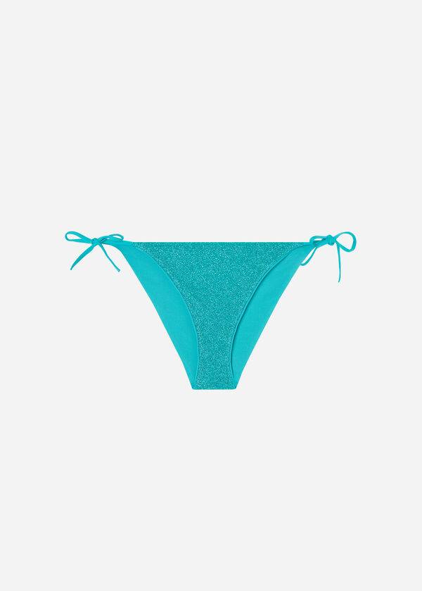 Abajo De Bikini Calzedonia String Las Vegas Mujer Azules | CL1601KI