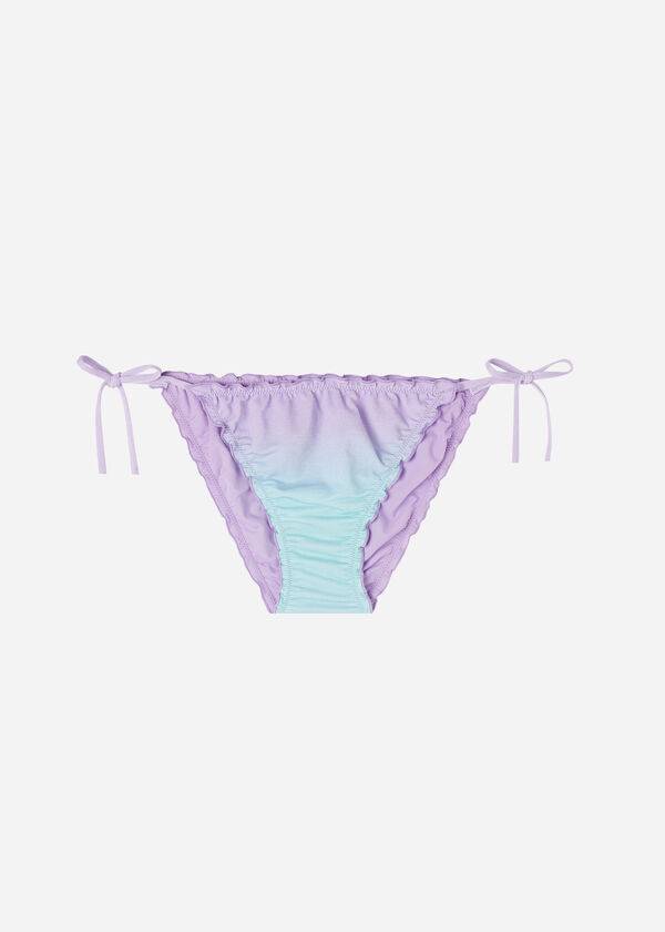 Abajo De Bikini Calzedonia String Madrid Mujer Moradas | CL1602LH