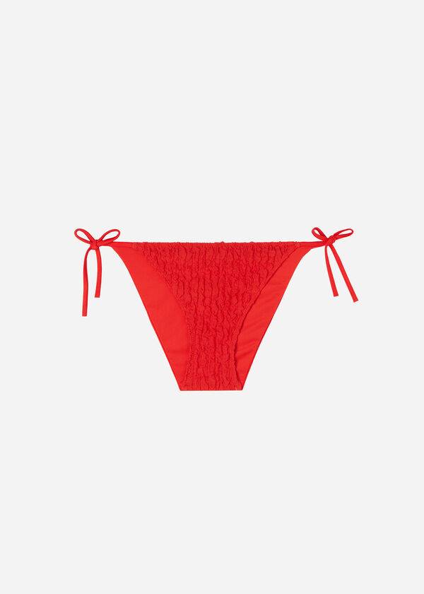 Abajo De Bikini Calzedonia String Marrakech Mujer Rojas | CL1604XF