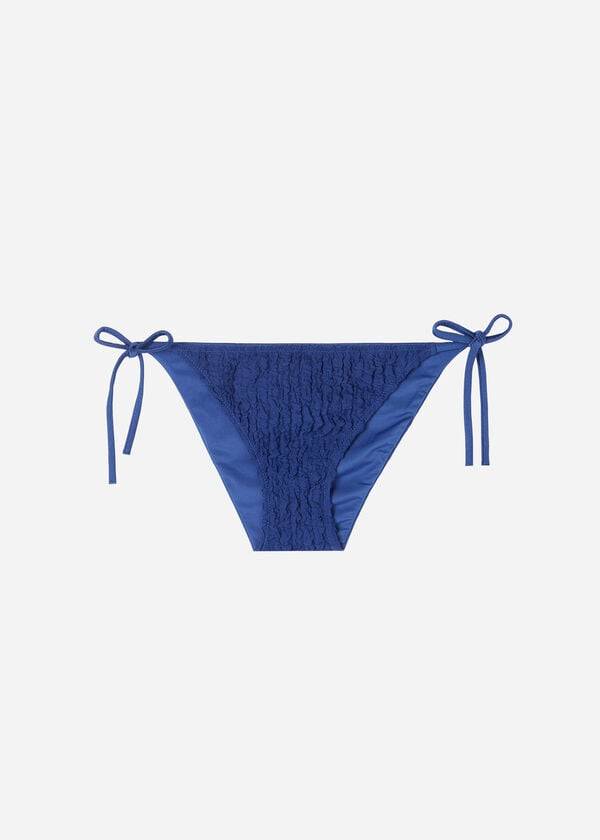 Abajo De Bikini Calzedonia String Marrakech Mujer Azul Marino | CL1605CE
