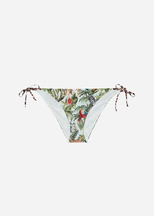 Abajo De Bikini Calzedonia String Nairobi Eco Mujer Verde | CL1611WY