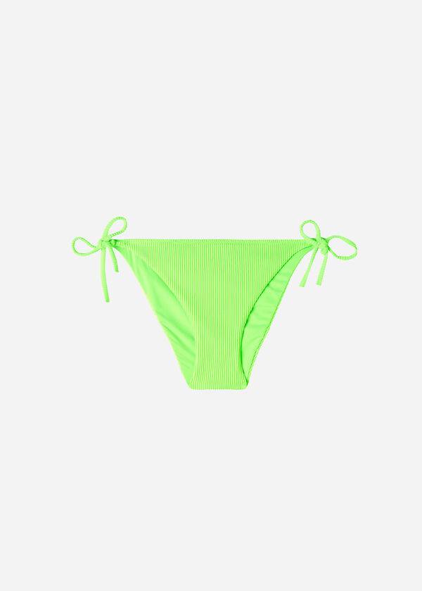 Abajo De Bikini Calzedonia String New York Mujer Verde | CL1612EX