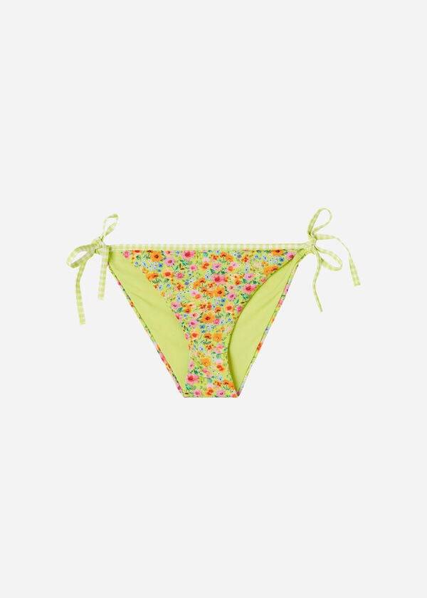 Abajo De Bikini Calzedonia String Siviglia Mujer Amarillo | CL1616UT