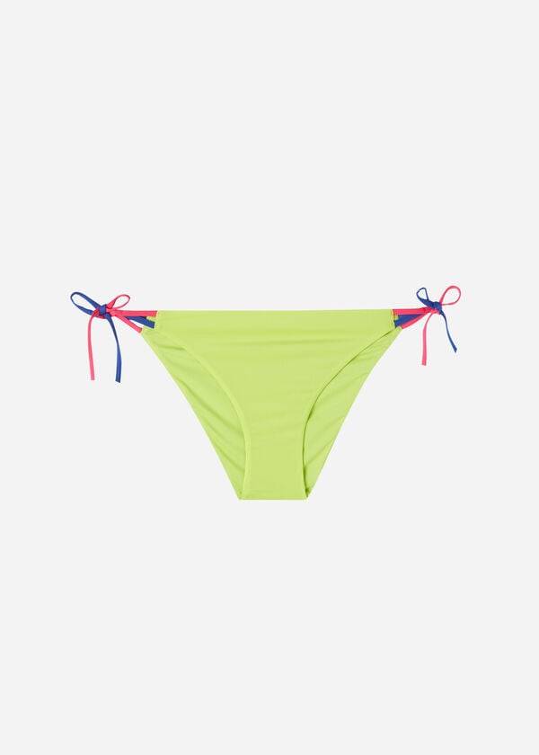 Abajo De Bikini Calzedonia String Tokyo Mujer Verde | CL1623FM