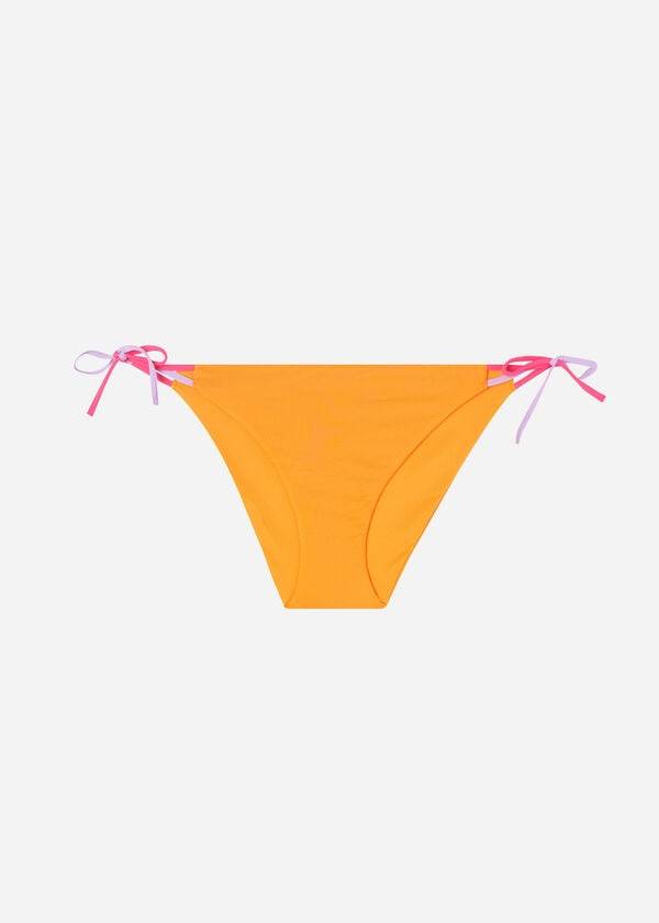 Abajo De Bikini Calzedonia String Tokyo Mujer Naranjas | CL1624GL