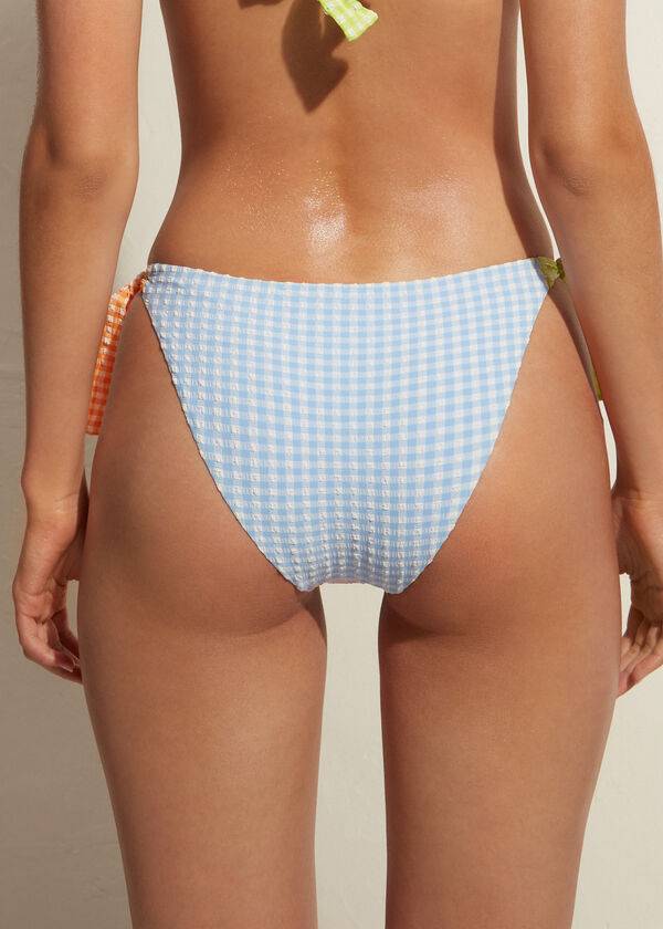 Abajo De Bikini Calzedonia String Valencia Mujer Rosas | CL1626JJ