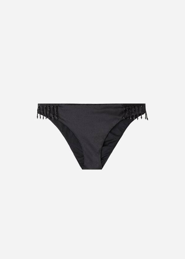 Abajo De Bikini Calzedonia Taipei Mujer Negras | CL1627KI