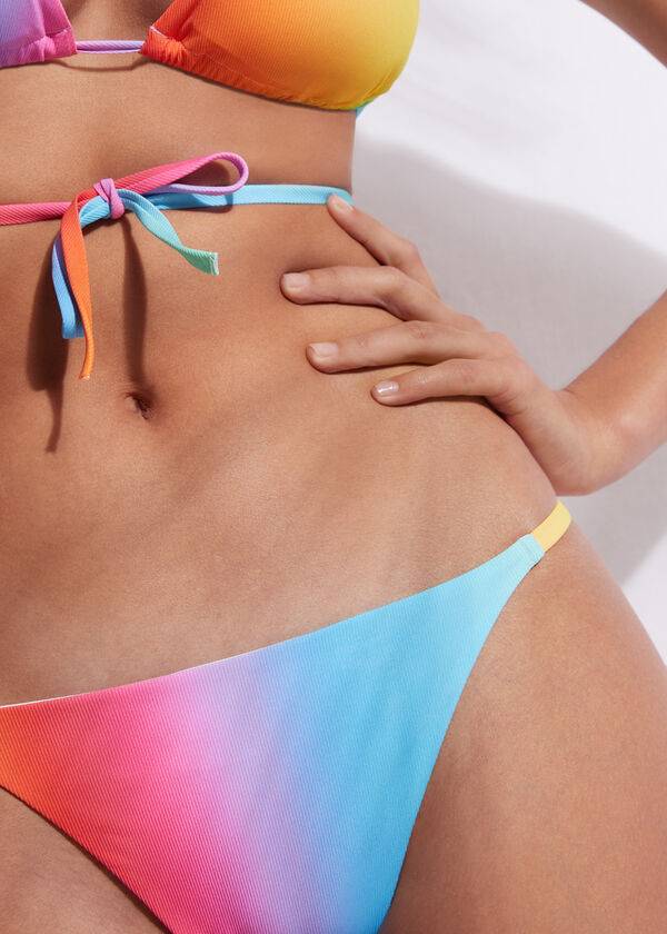 Abajo De Bikini Calzedonia Tanga Barcellona Mujer Multicolor | CL1631CE