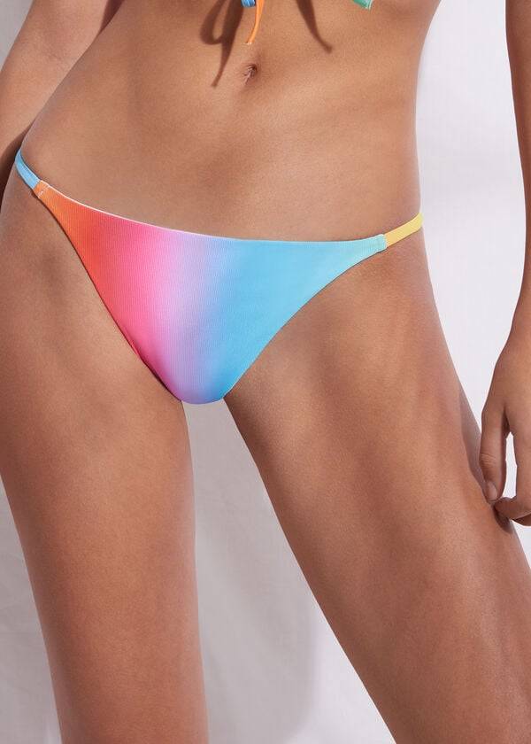Abajo De Bikini Calzedonia Tanga Barcellona Mujer Multicolor | CL1631CE