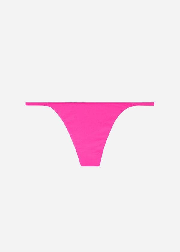 Abajo De Bikini Calzedonia Tanga Indonesia Eco Mujer Rosas | CL1635MA