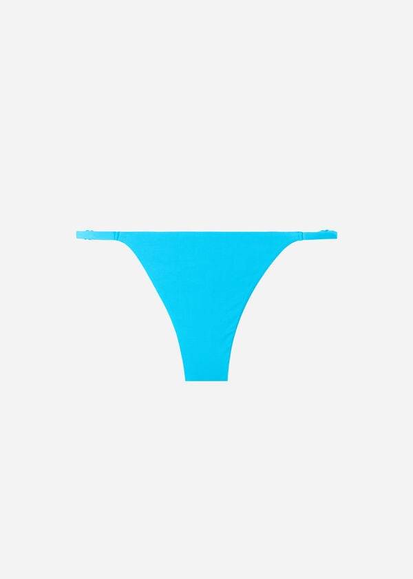 Abajo De Bikini Calzedonia Tanga Indonesia Eco Mujer Turquesa | CL1636QZ