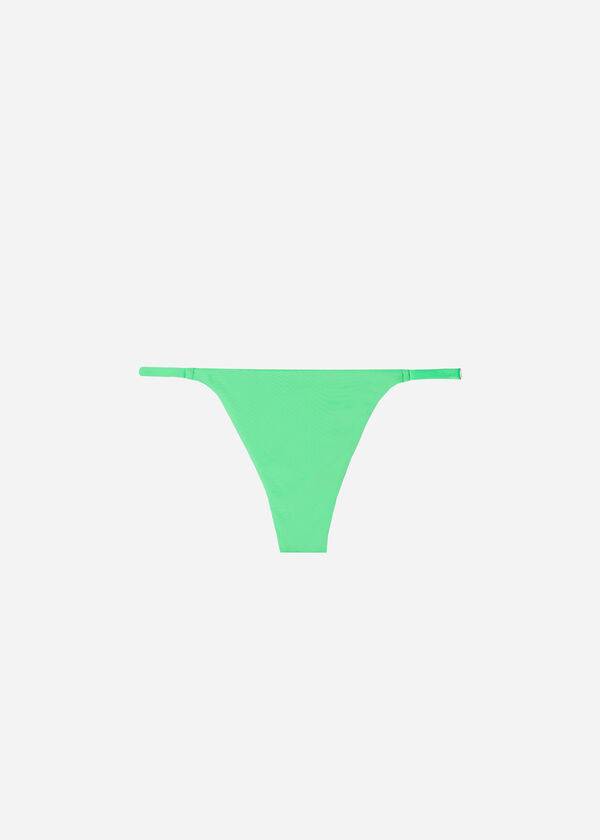 Abajo De Bikini Calzedonia Tanga Indonesia Eco G-string Mujer Verde Menta | CL1638EX