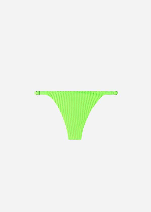 Abajo De Bikini Calzedonia Tanga New York Mujer Verde | CL1640TV
