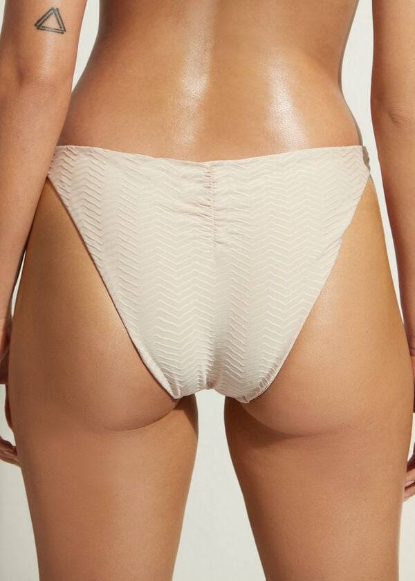 Abajo De Bikini Calzedonia The Hamptons Mujer Beige | CL1628LH