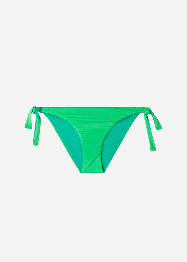Abajo De Bikini Calzedonia Tied Indonesia Eco Mujer Verde | CL1649FM