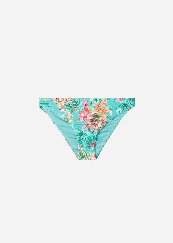 Abajo De Bikini Calzedonia Venezia Mujer Turquesa | CL1659BC