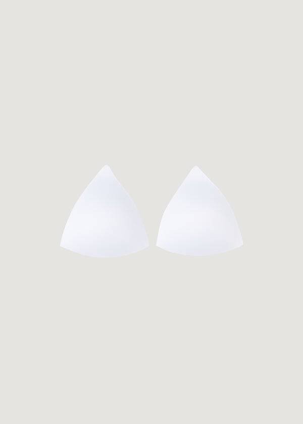 Accesorios Calzedonia Acolchado Cups for Triangle Bikinis Mujer Blancas | CL1280OR