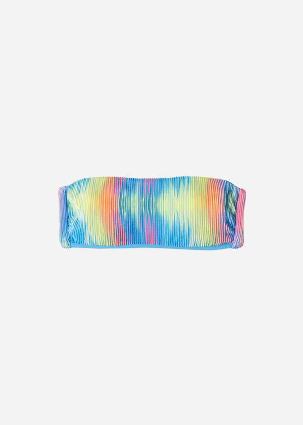 Arriba De Bikini Calzedonia Acolchado Bandeau Maiorca Mujer Multicolor | CL1814VD