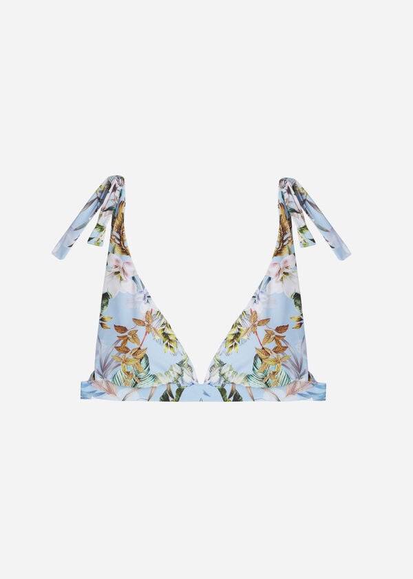 Arriba De Bikini Calzedonia Acolchado Triangle Atene Mujer Multicolor | CL1893BC